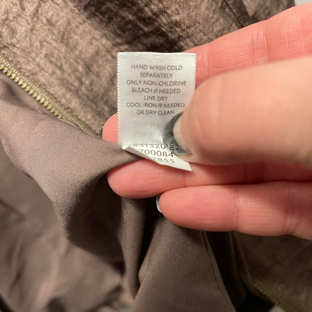 Metallic collared jacket - image 6